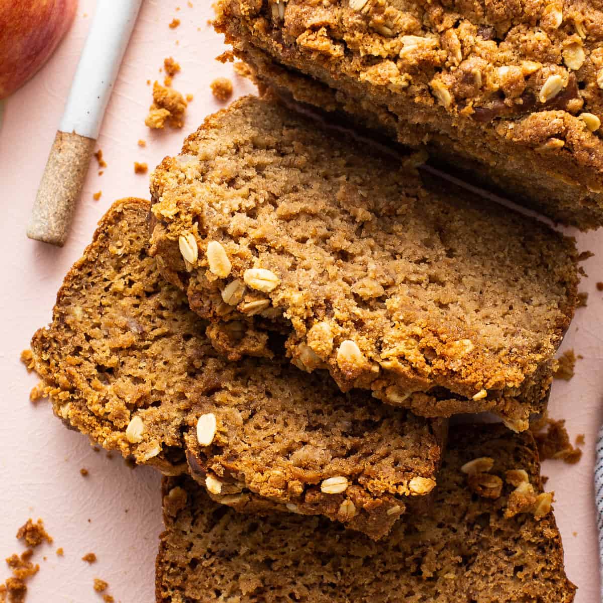 Healthy Fall Treat: Whole Wheat Peanut Butter Apple Streusel Bread Benefits